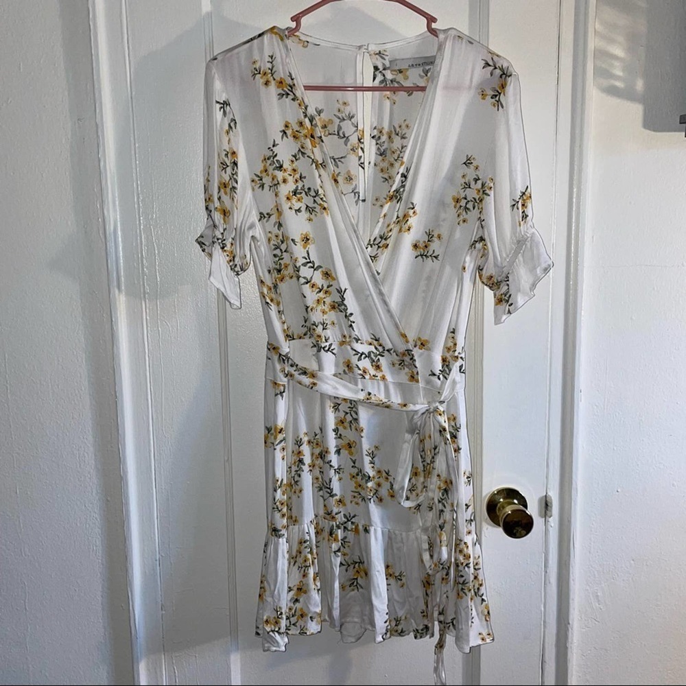 STILLWATER Floral Wrap Dress